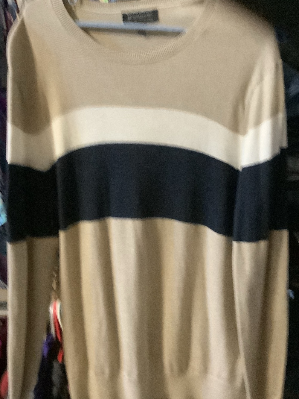 Banana Republic Beige Crewneck Sweater‎